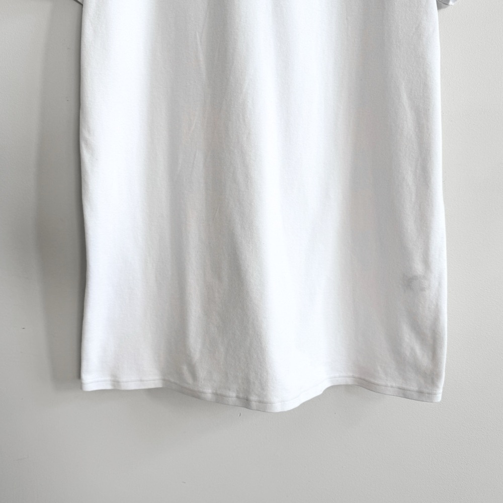EMMA KNUDSEN • The Perfect T-Shirt Dress in White - Picture 4 of 9